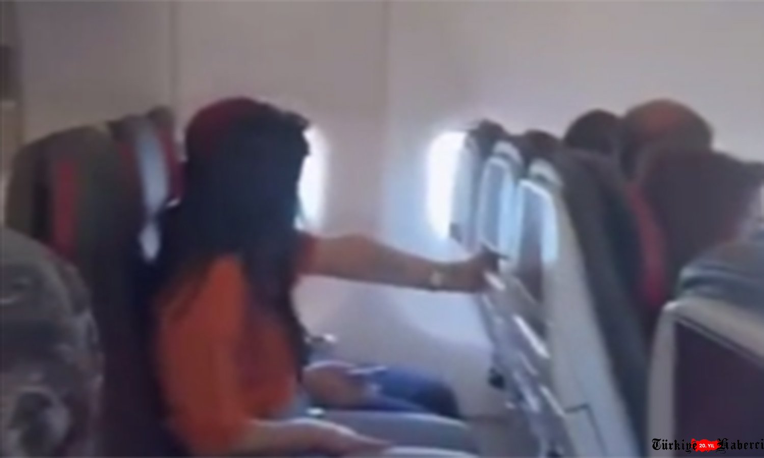 (video)İstanbul–Van Uçuşunda Korku Dolu Anlar!