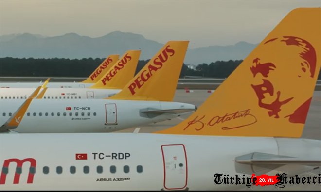 video#Pegasus'un 100. Uçağı “Cumhuriyet“ ile Özel Kutlama
