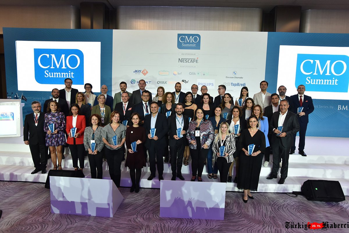 Türkiye’nin ‘en etkin 50 CMO’su ödüllerine kavuştu 