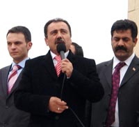 BBP GENEL BAŞKANI YAZICIOĞLU BAYBURT'TA 
