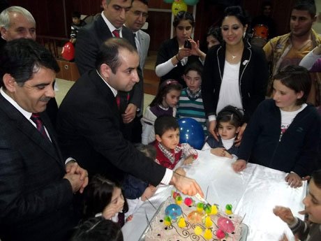 Yetiştirme Yurdu’nda doğum günü partisi 