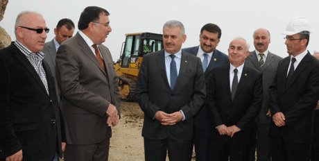  Yıldırım,Ordu-Giresun Havaalanı inşaatını inceledi 