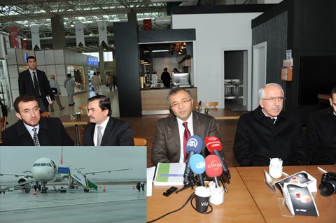 Zafer Havalimanı'ndan yurt dışına ilk uçuş