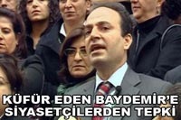 Baydemir'in 'Küfürlü' Sözlerine Siyasiler Tepki Gösterdi!